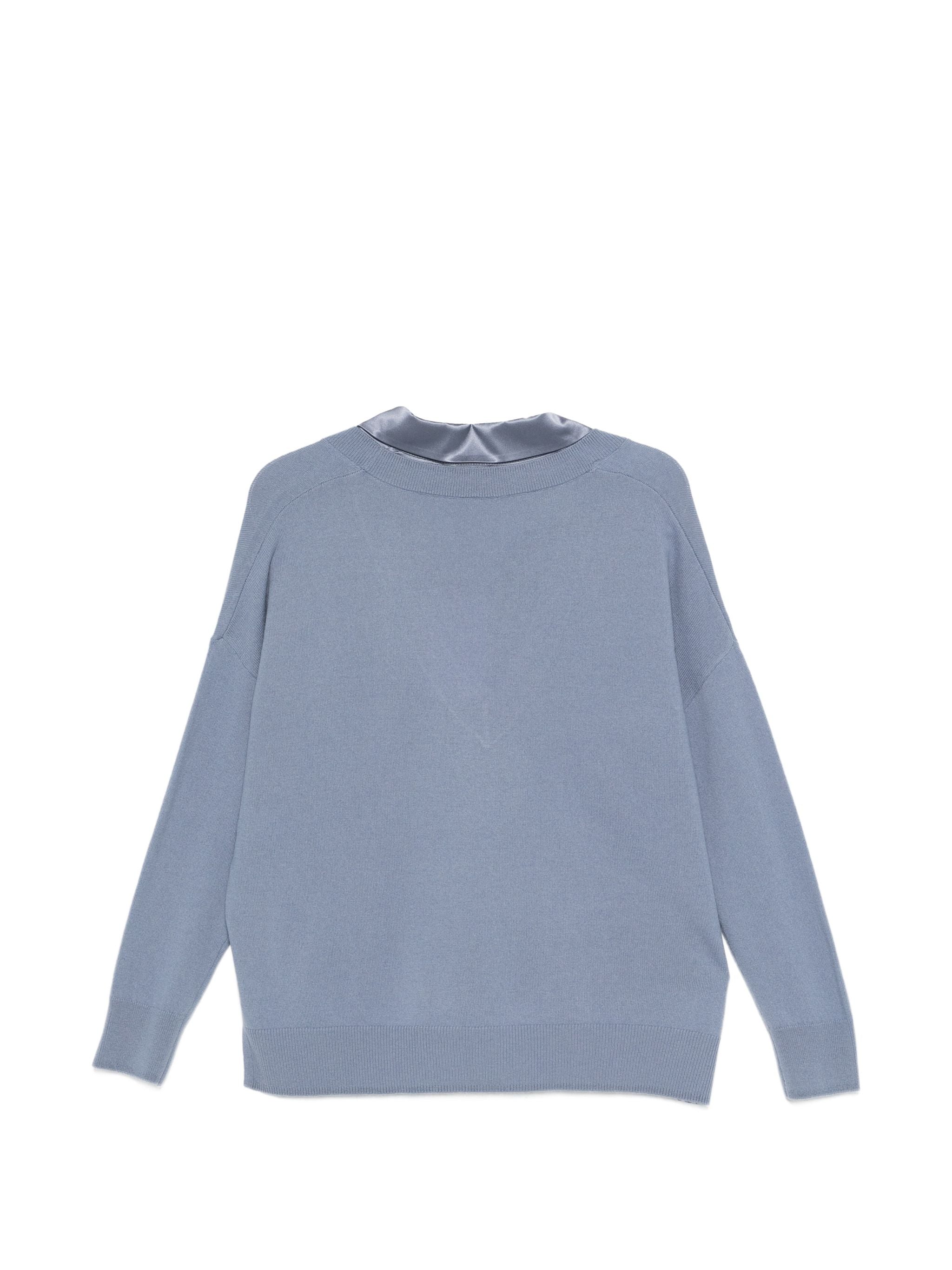 MAX & MOI V NECK SWEATER