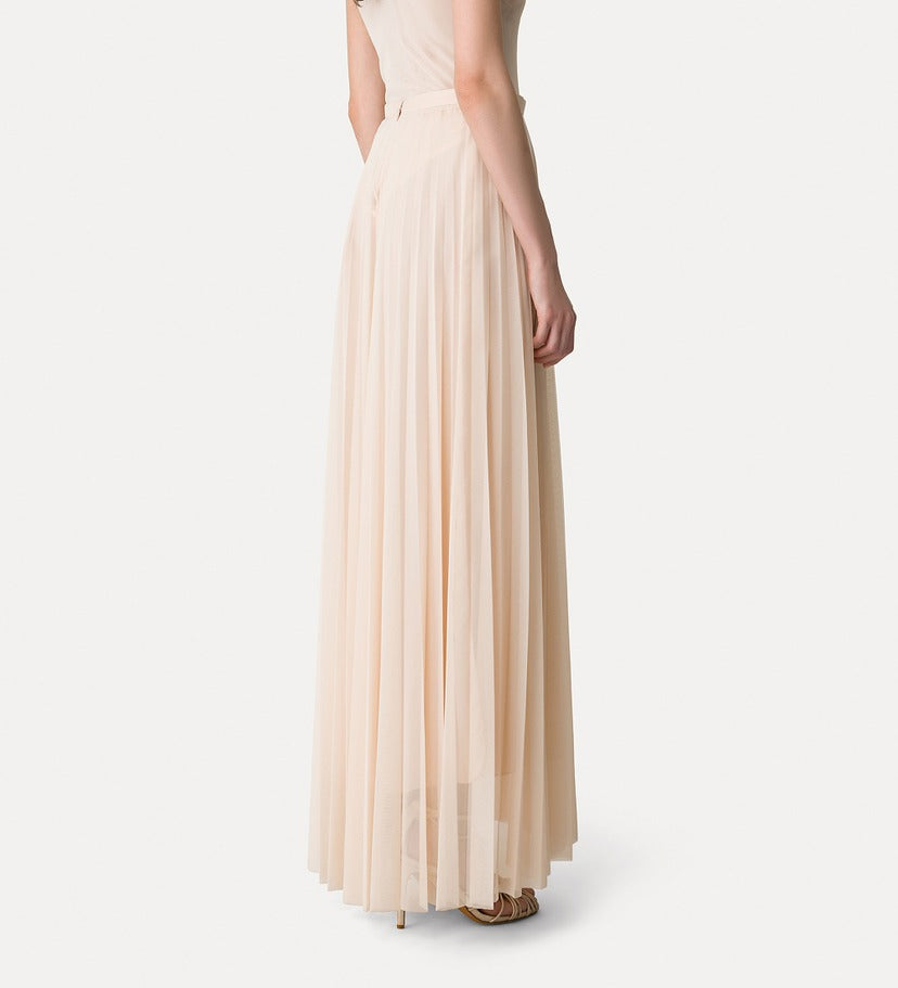 FORTE FORTE PLEATED TULLE SKIRT
