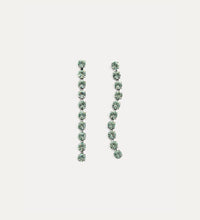 FORTE FORTE CRYSTAL PENDENT EARRINGS
