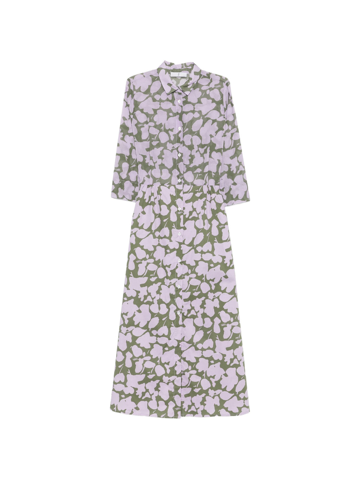 WHYCI MILANO PRINT SHIRT DRESS