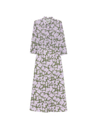 WHYCI MILANO PRINT SHIRT DRESS