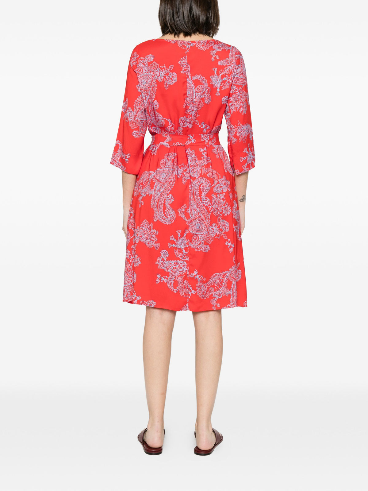 WHYCI MILANO PAISLEY DRESS