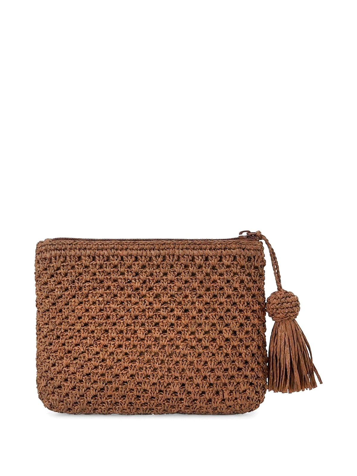MC2 SAINT BARTH RAFFIA POUCH