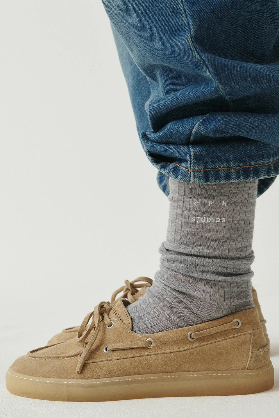 COPENHAGEN STUDIOS SUEDE LOAFERS