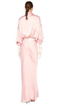 NORMA KAMALI BIAS OBIE SKIRT