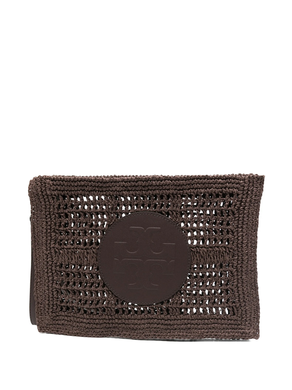 TORY BURCH ELLA HAND-CROCHETED POUCH