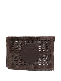 TORY BURCH ELLA HAND-CROCHETED POUCH
