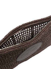 TORY BURCH ELLA HAND-CROCHETED POUCH