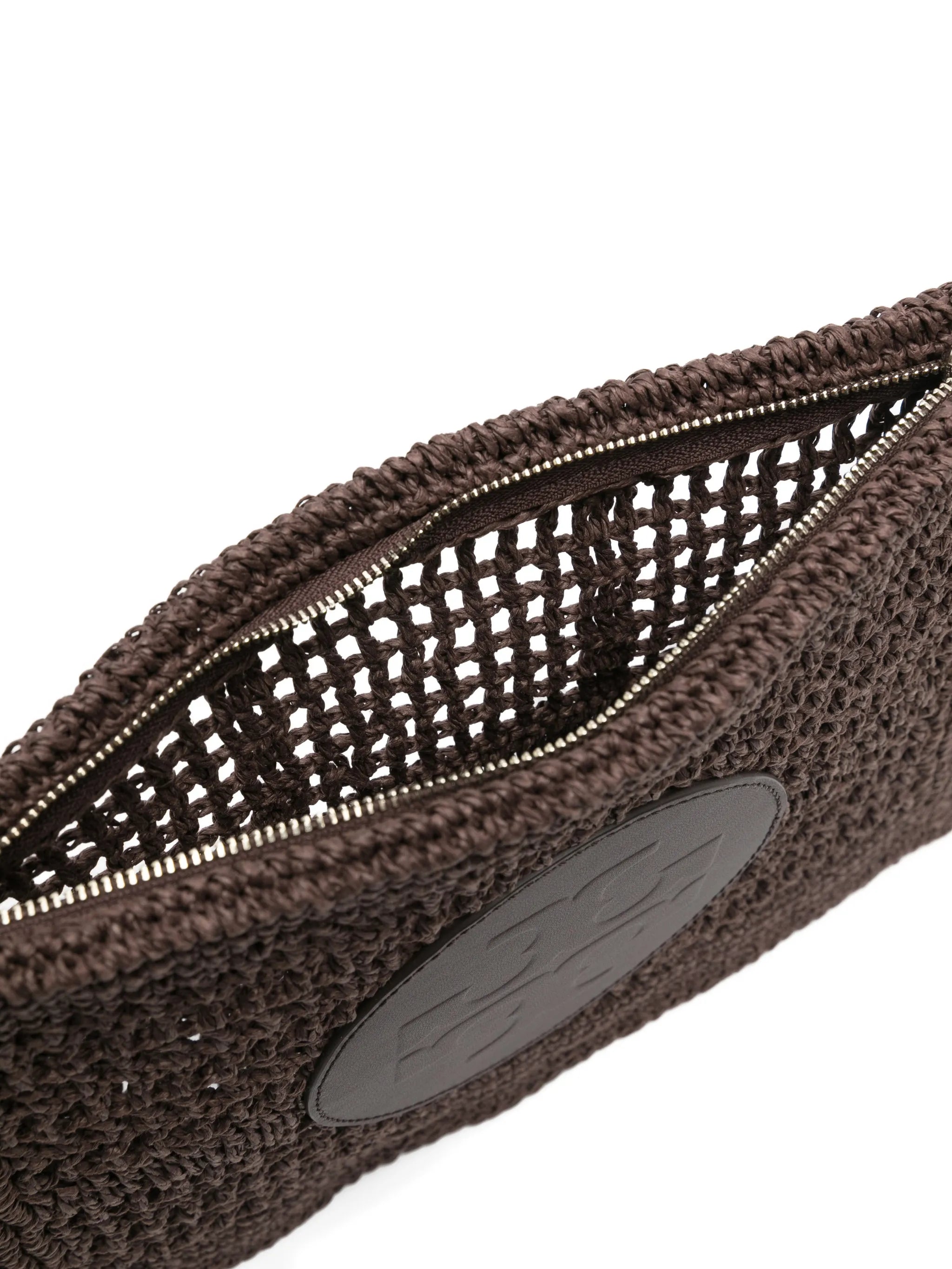 TORY BURCH ELLA HAND-CROCHETED POUCH