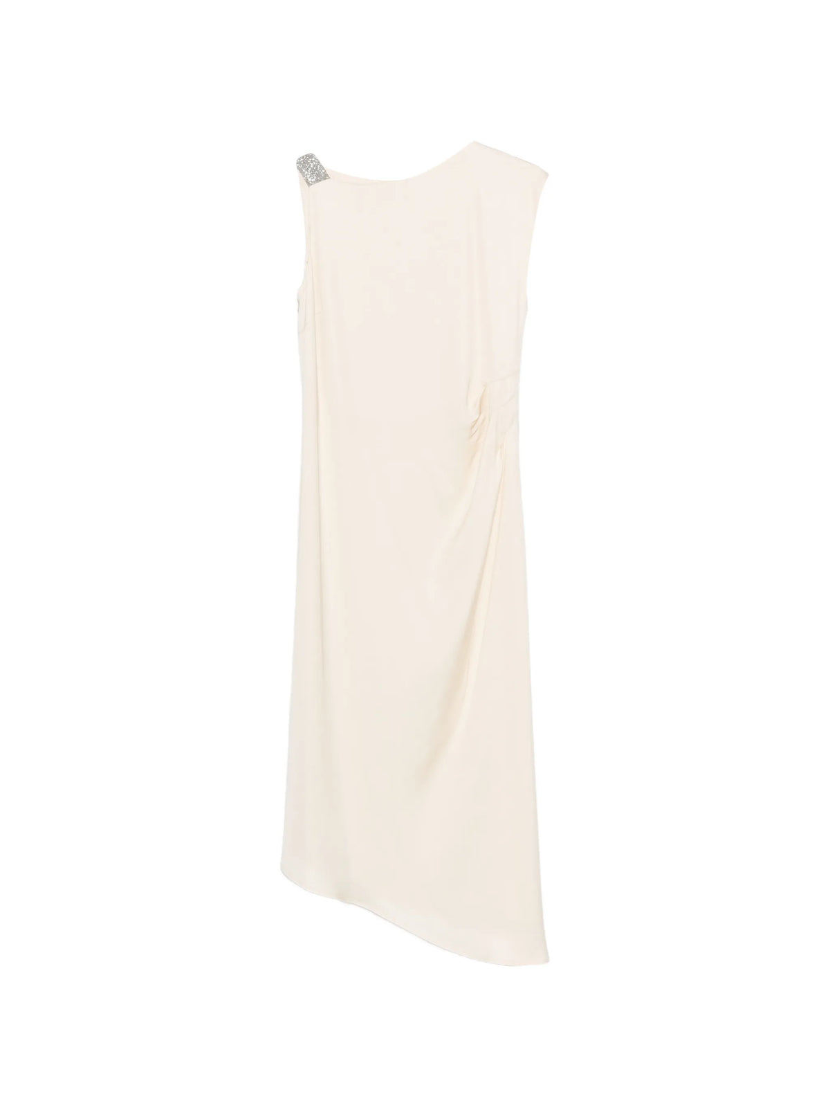 PESERICO AUREA DRAPED DRESS