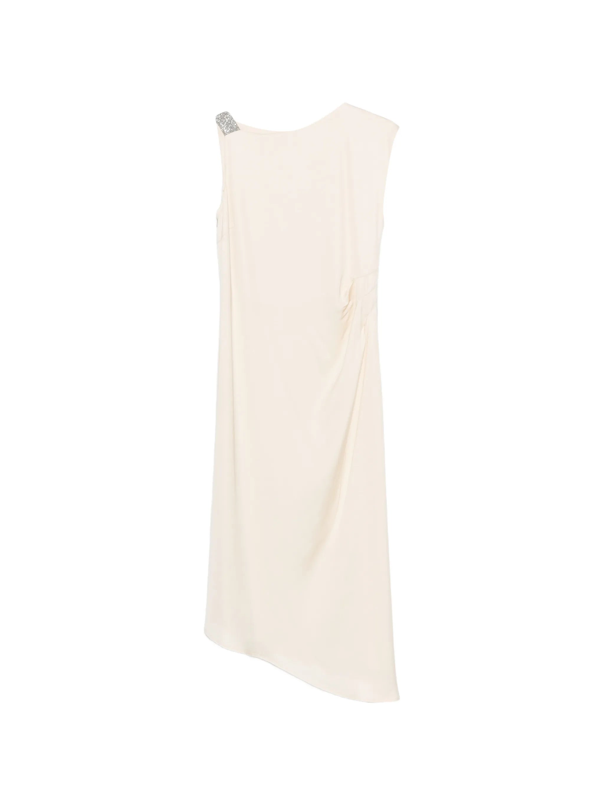 PESERICO AUREA DRAPED DRESS