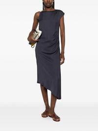 PESERICO AUREA DRAPED DRESS