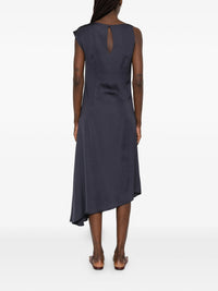 PESERICO AUREA DRAPED DRESS