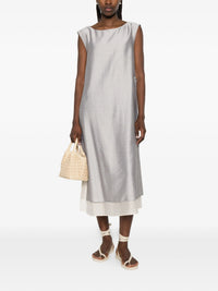 PESERICO AUREA ORGANZA DRESS