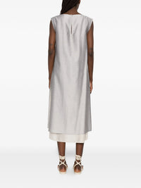 PESERICO AUREA ORGANZA DRESS