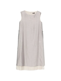 PESERICO AUREA ORGANZA DRESS