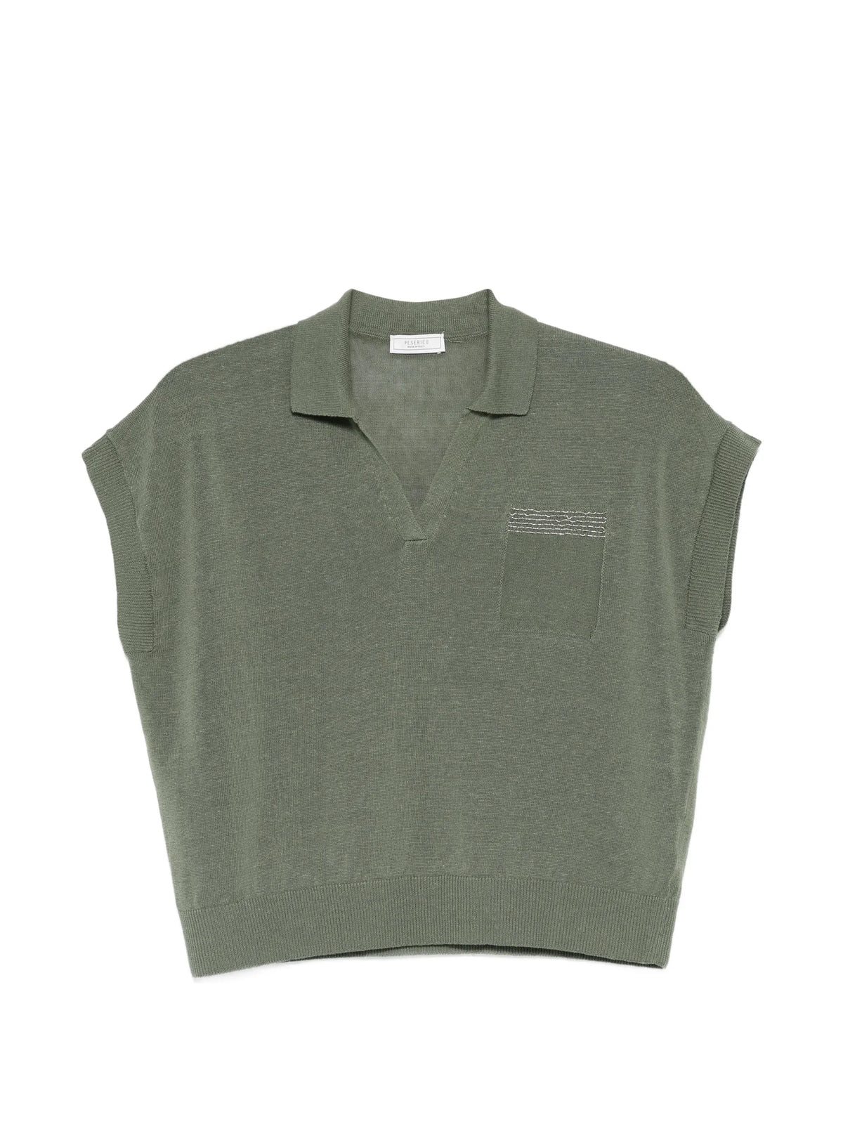 PESERICO SIGN KNIT POLO