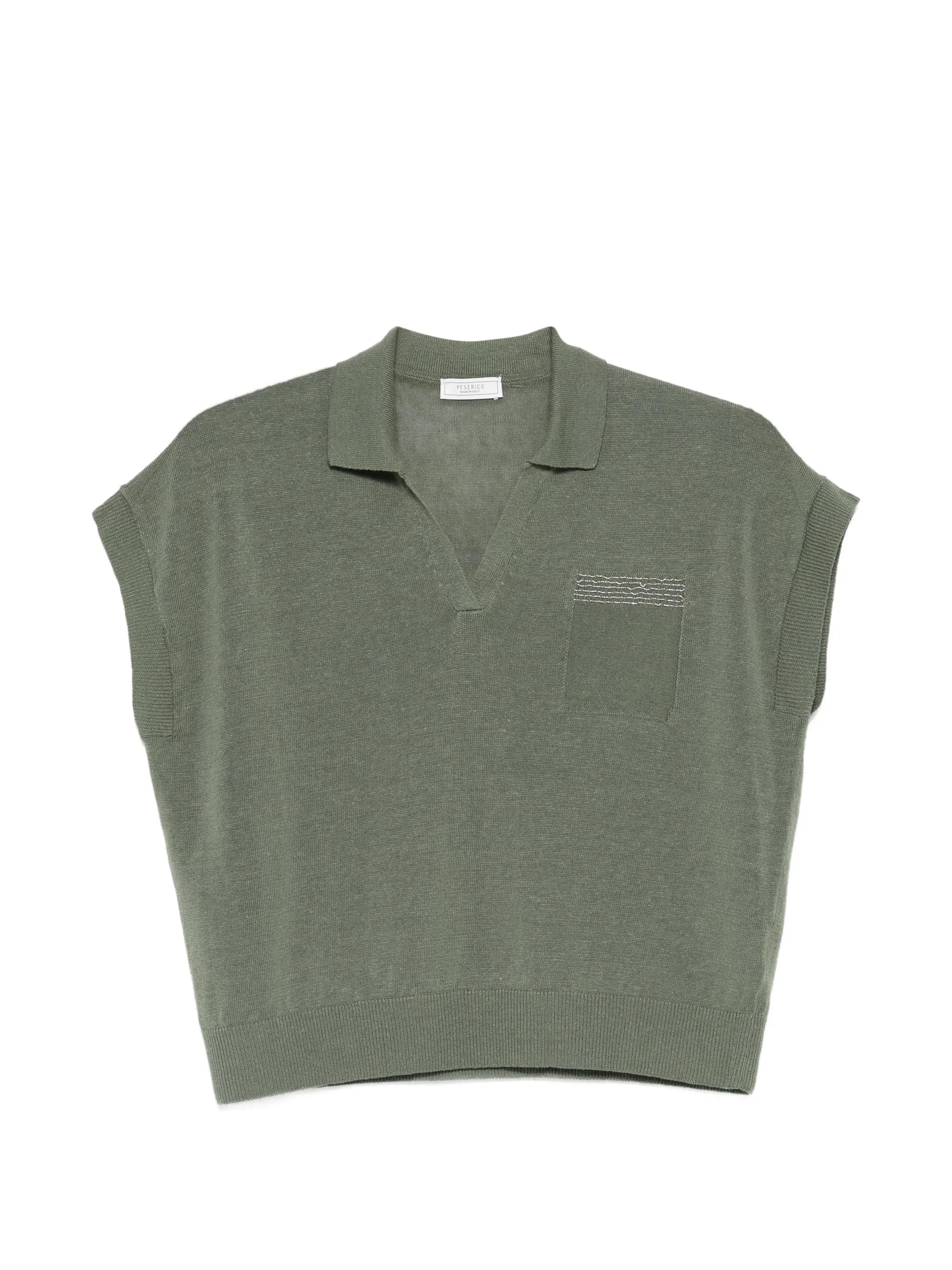 PESERICO SIGN KNIT POLO