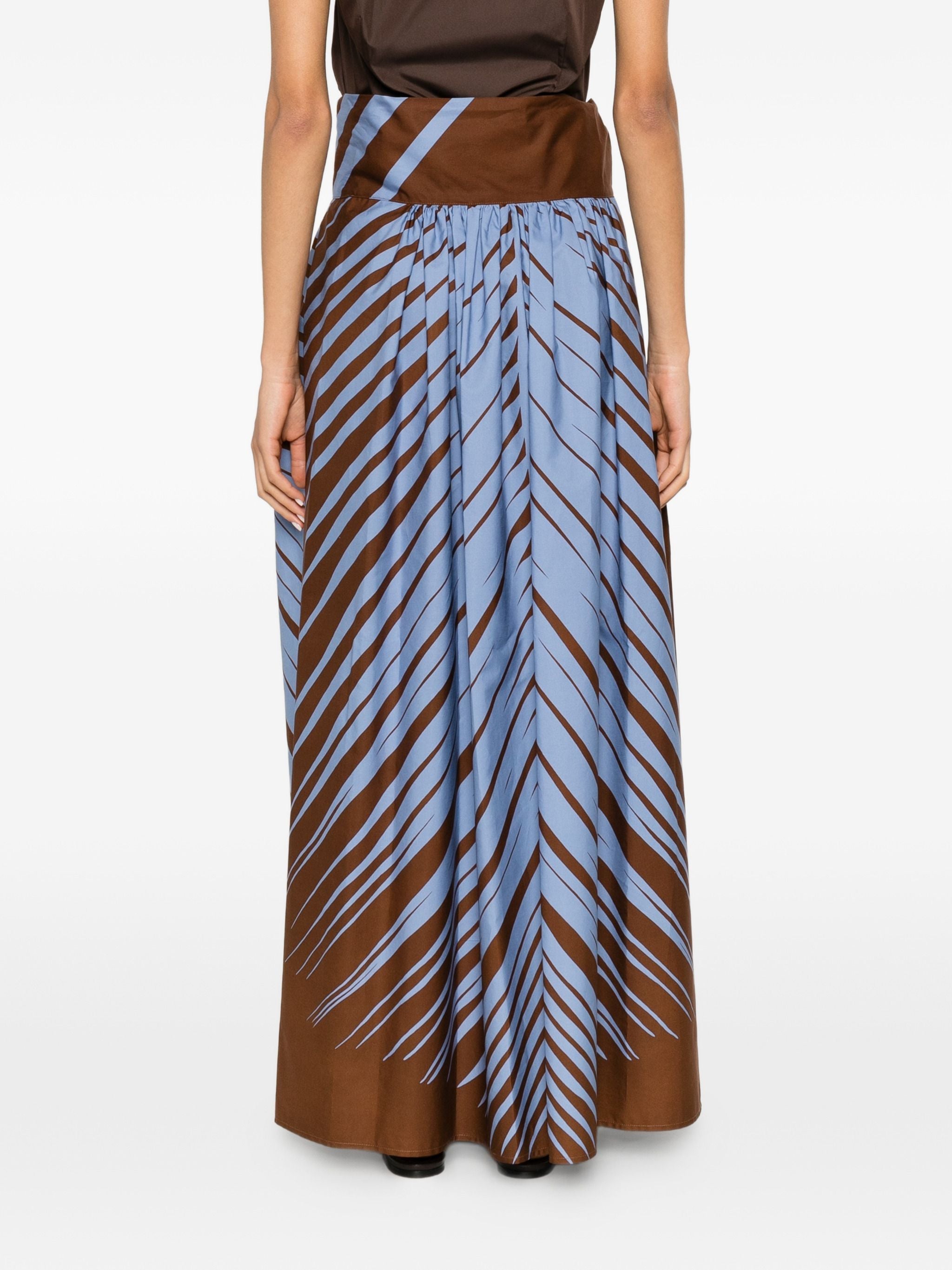 CO.GO PRINT MAXI SKIRT