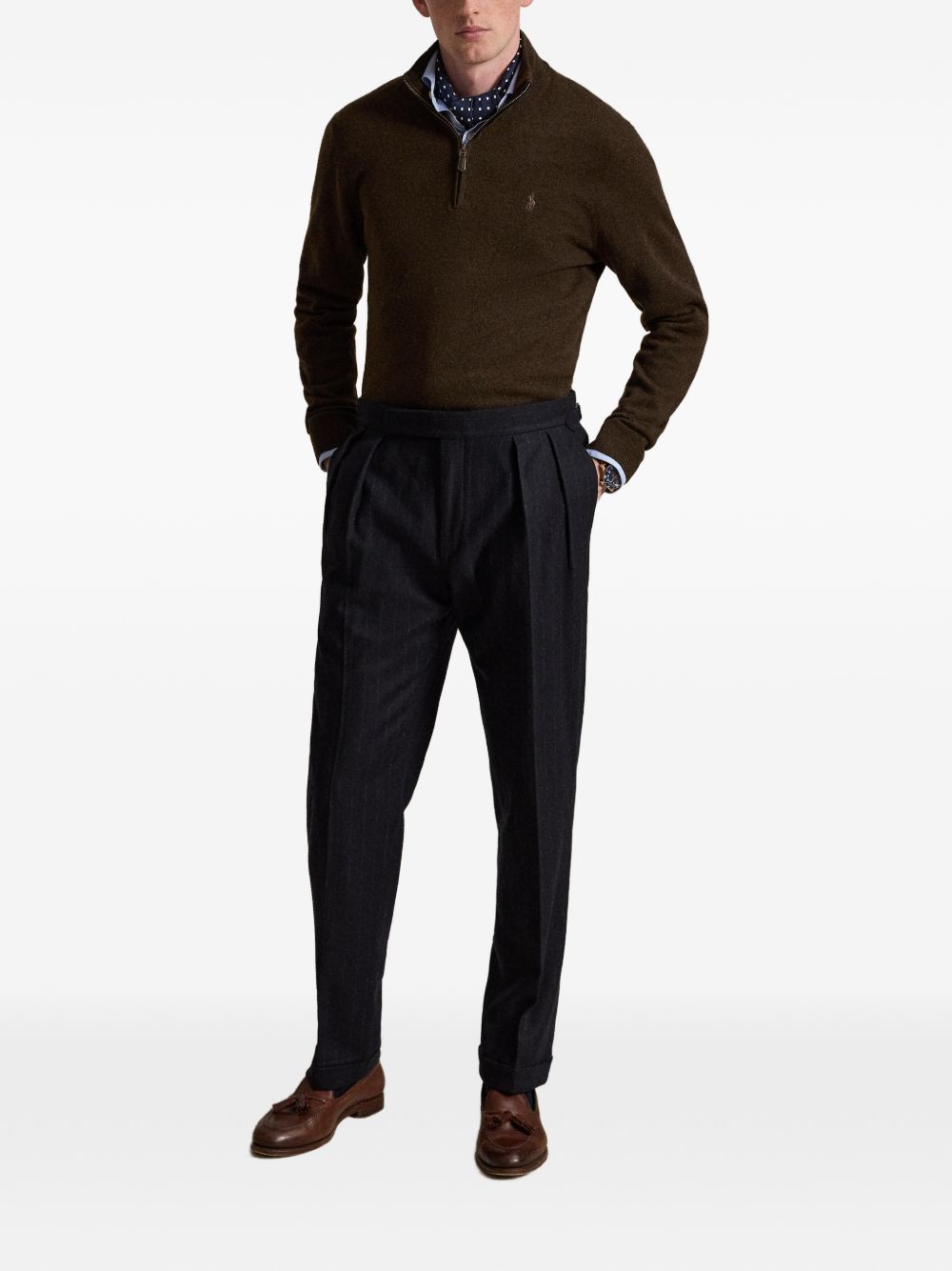POLO RALPH LAUREN HALF ZIP PULLOVER