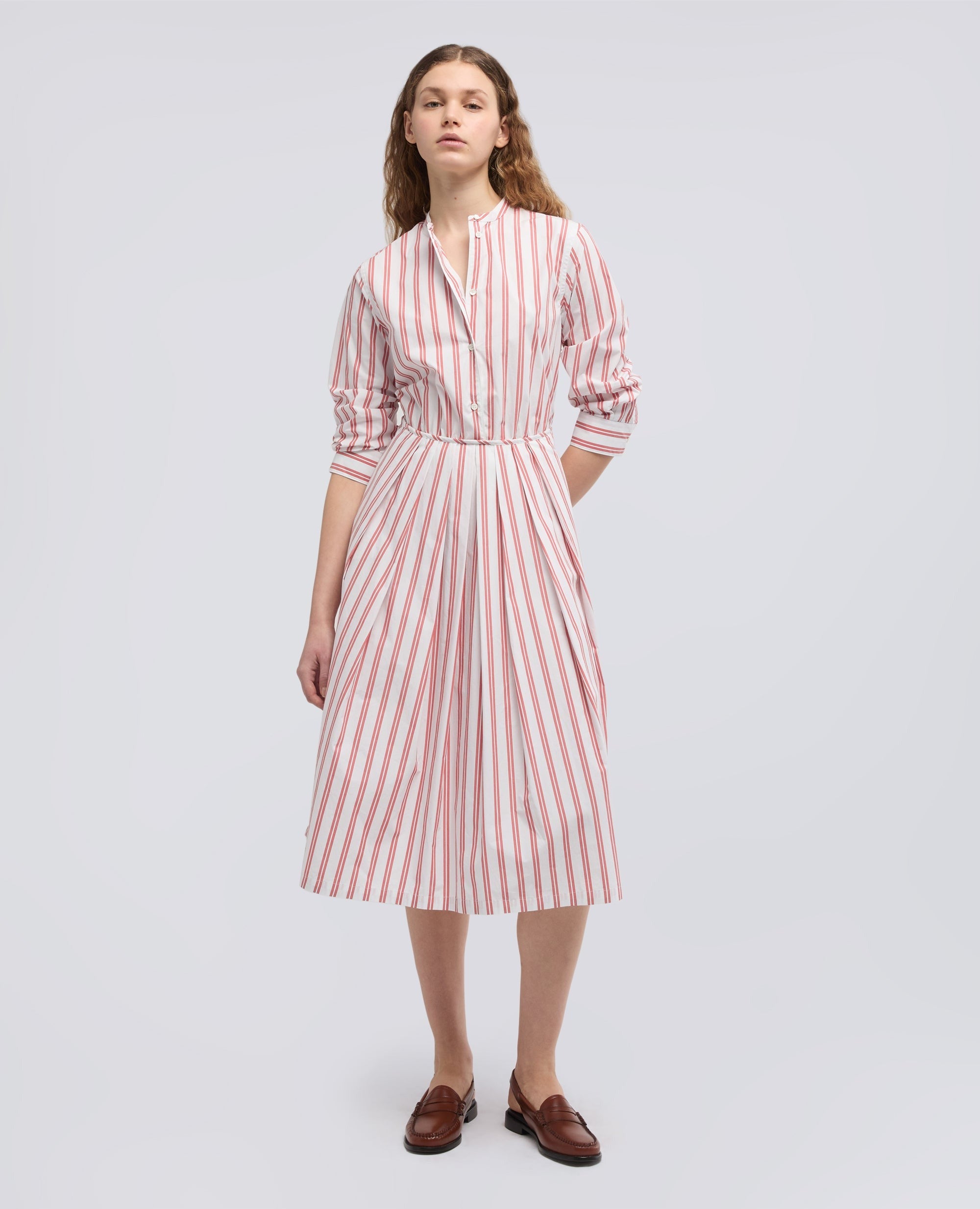ASPESI STRIPED DRESS
