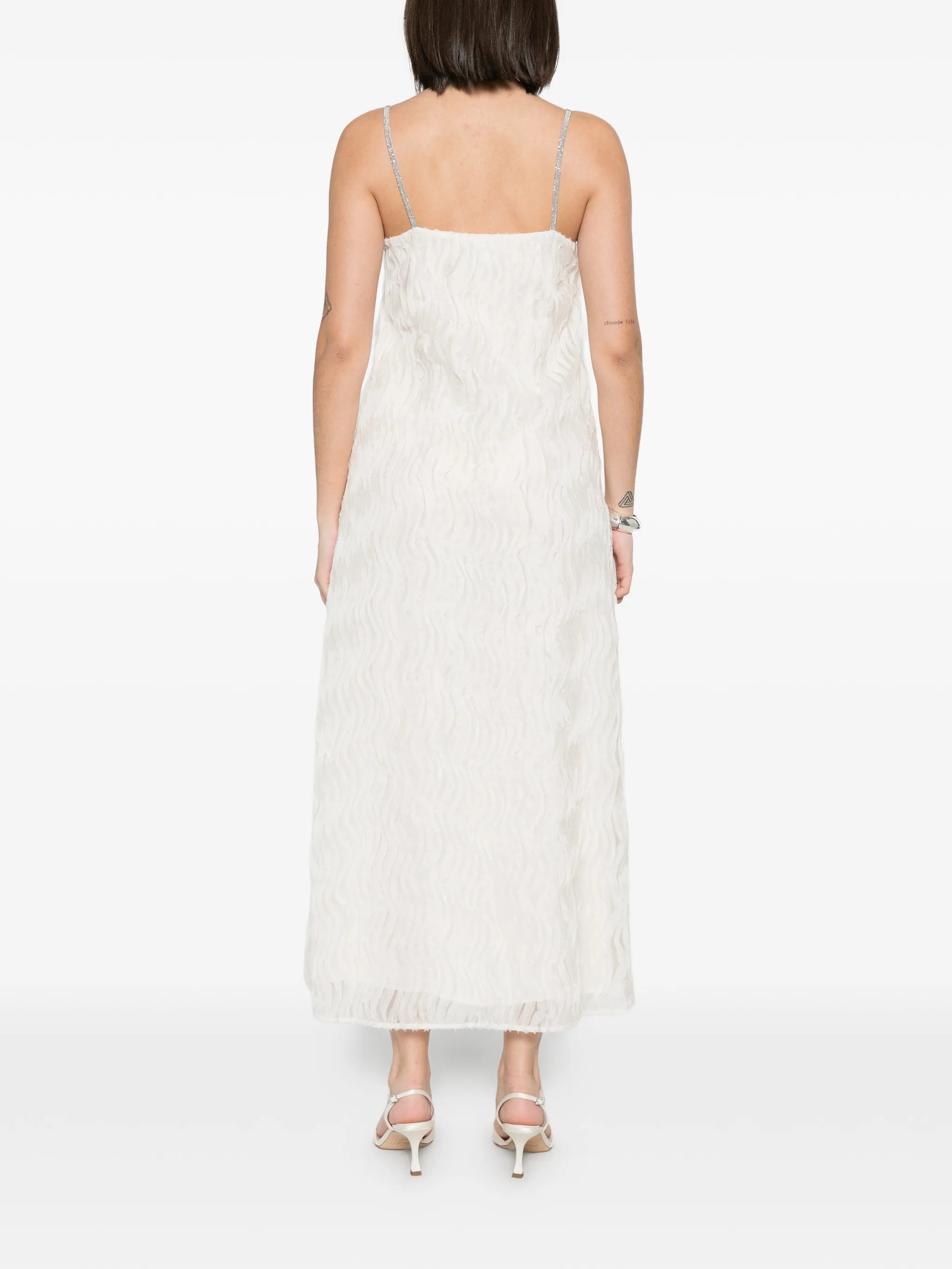 PESERICO AUREA MIDI DRESS