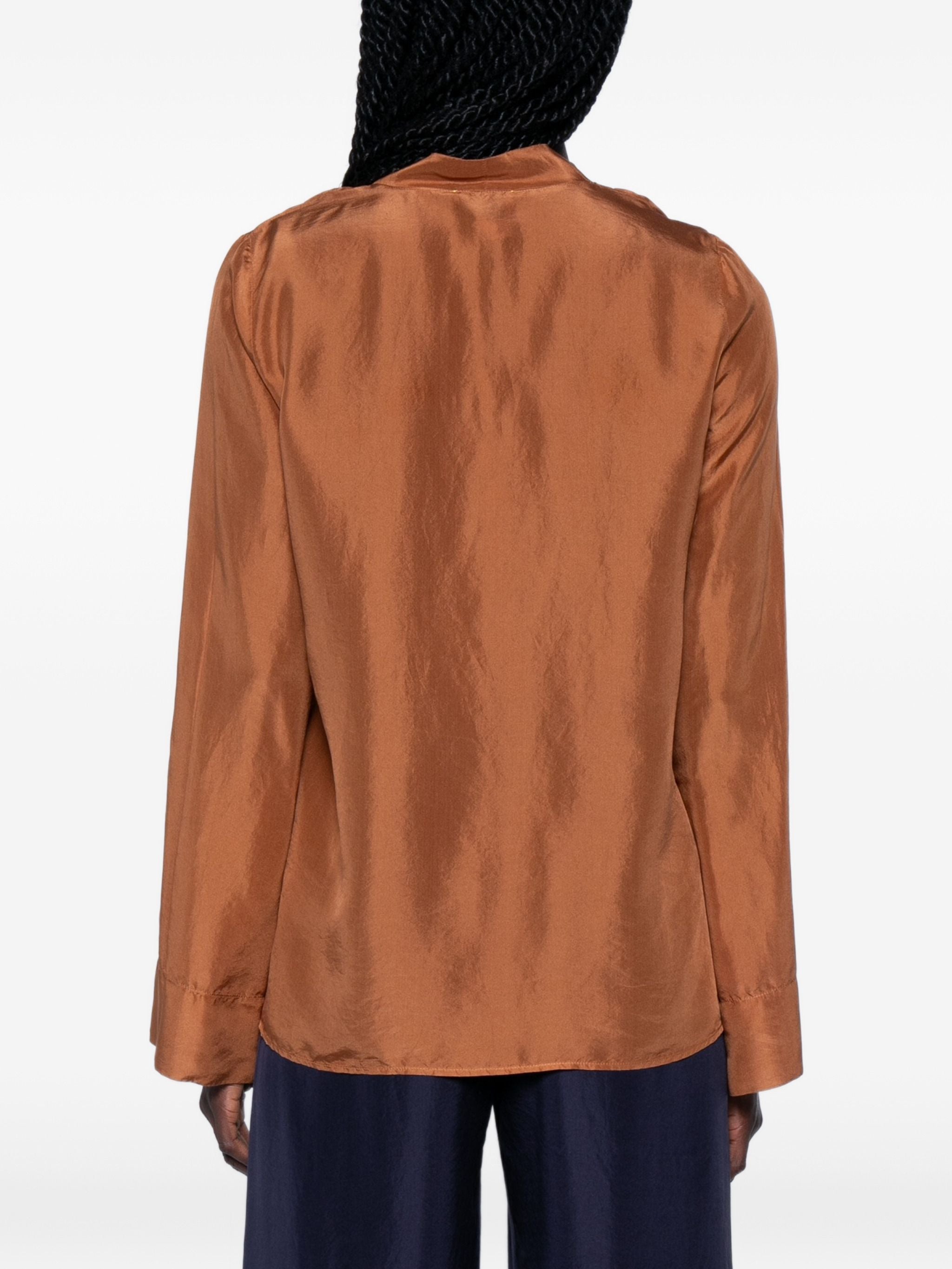FORTE FORTE SILK SHIRT