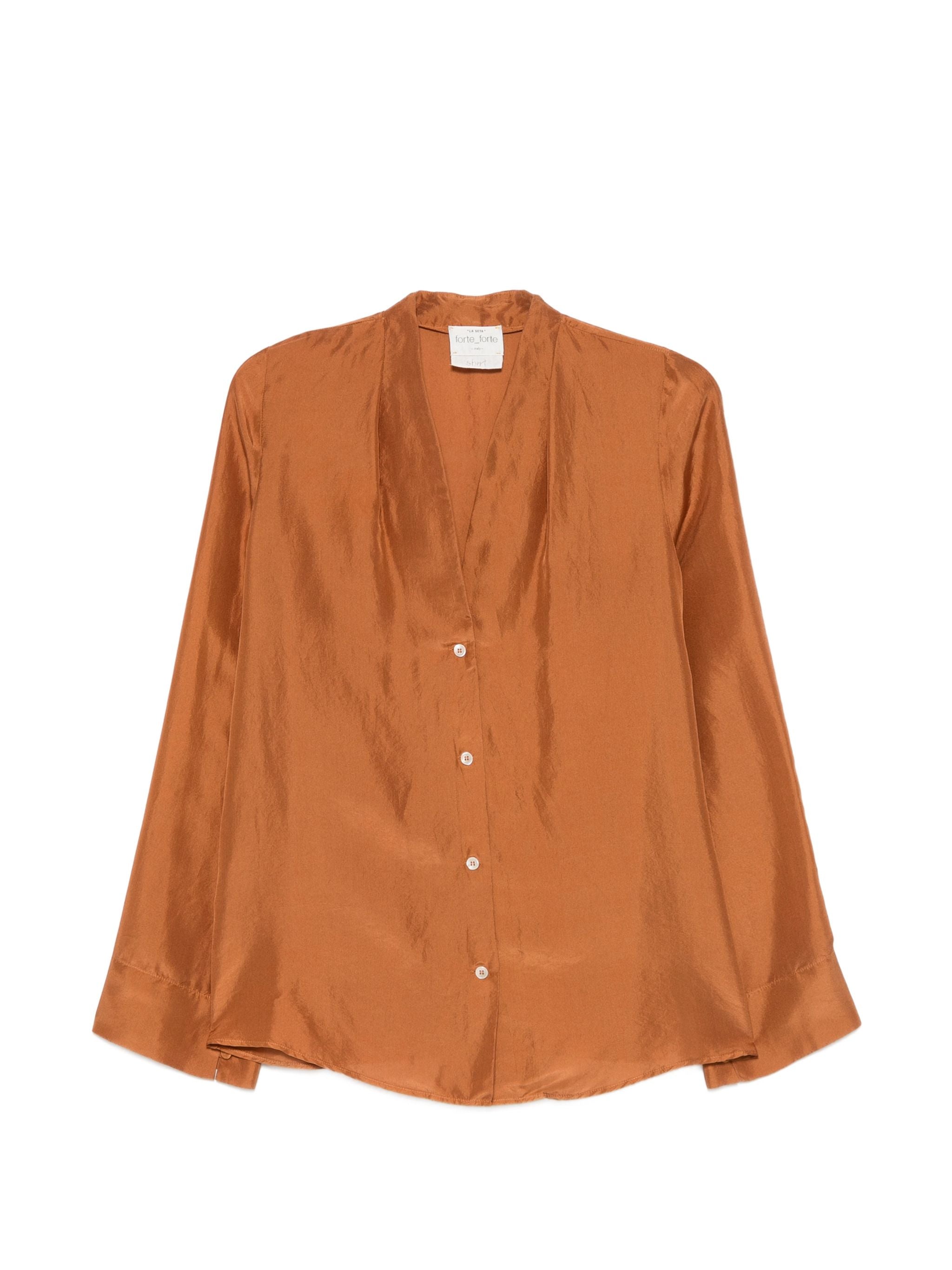 FORTE FORTE SILK SHIRT