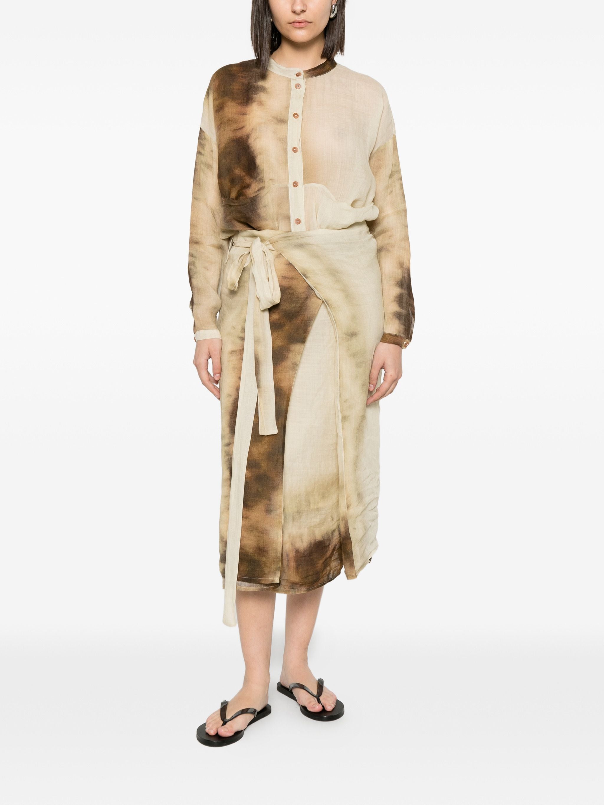 COLLECTION PRIVEE TIE-DYE SKIRT