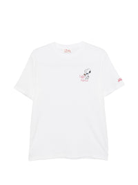 MC2 SAINT BARTH SNOOPY COFFEE T-SHIRT