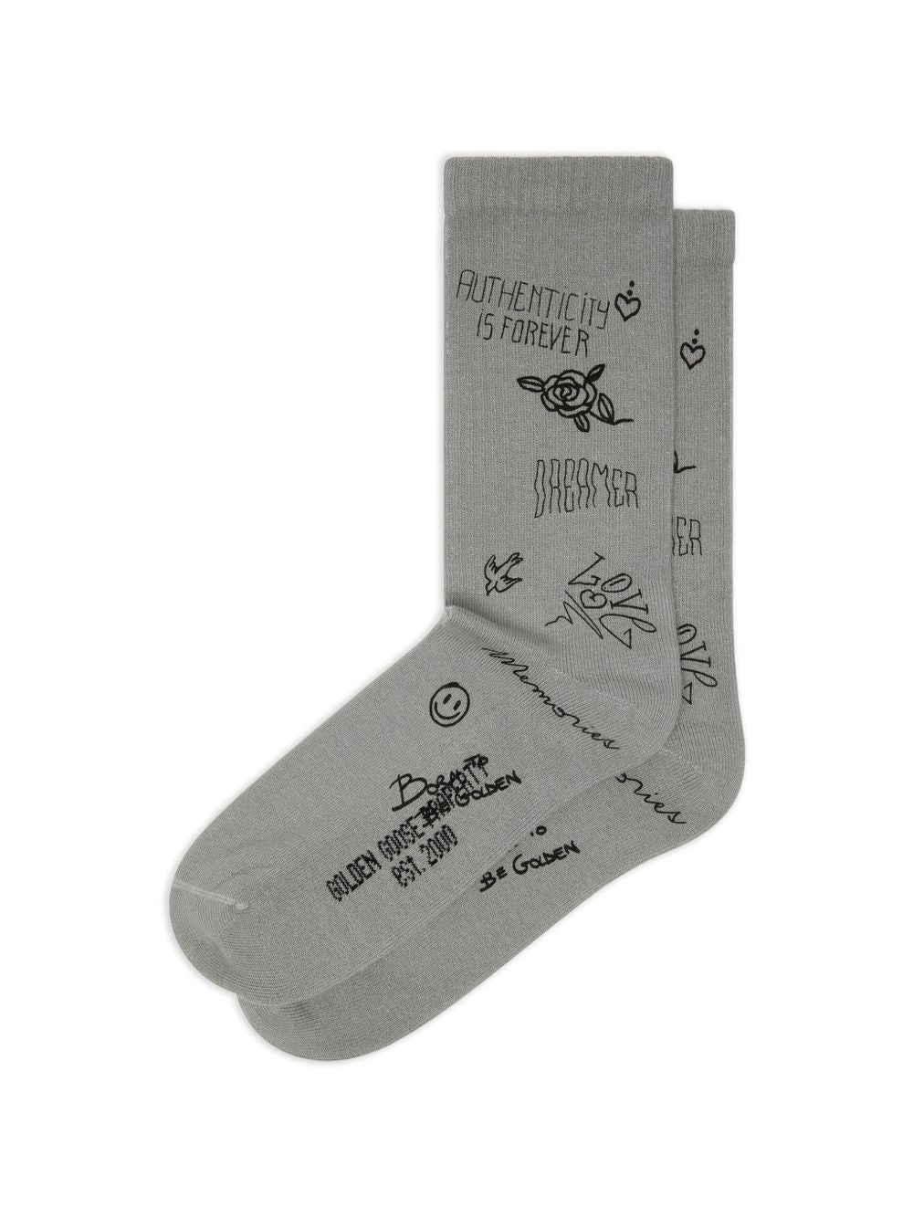 GOLDEN GOOSE DOODLES PRINT SOCKS