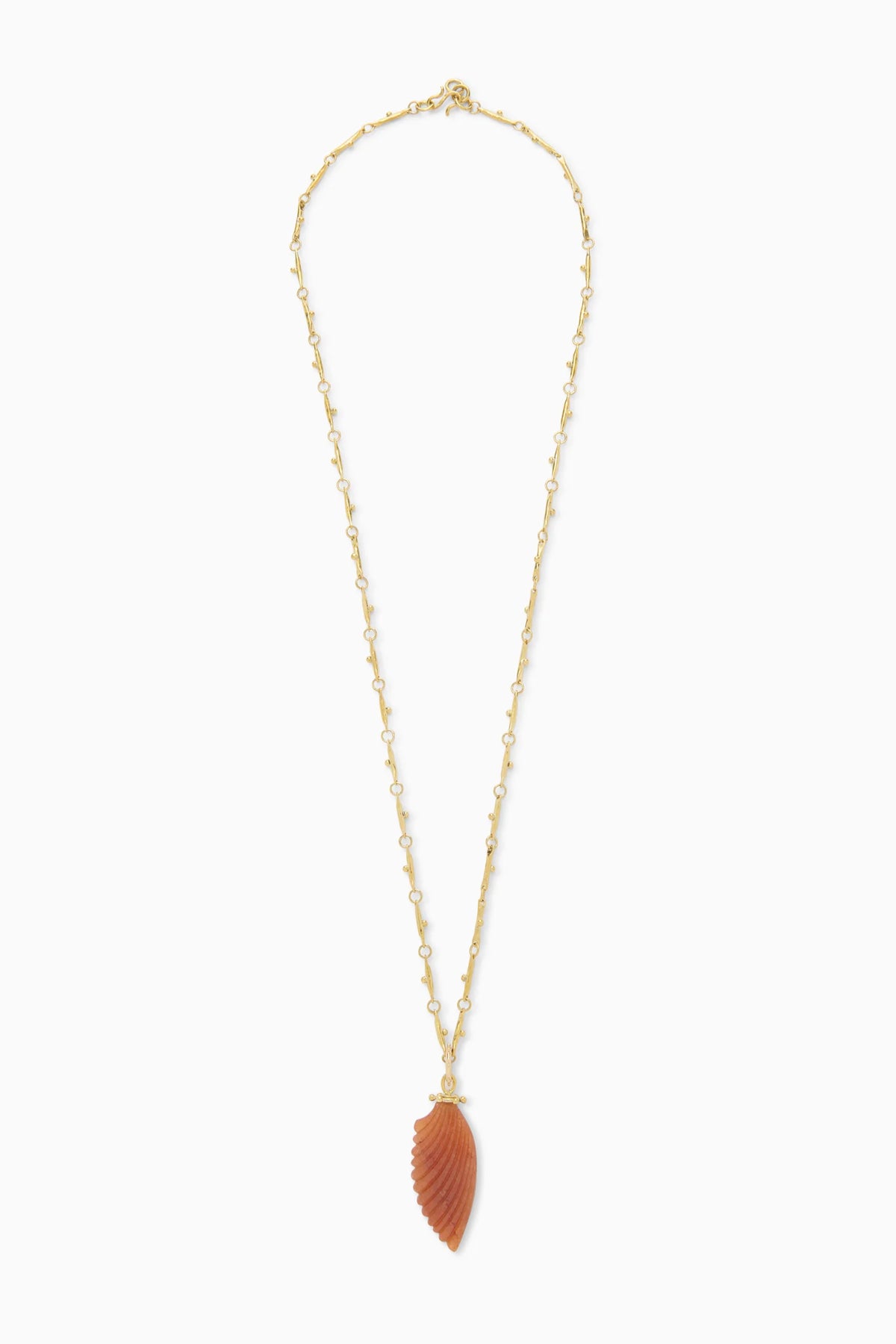 ULLA JOHNSON LARGE WING CHARM NECKLACE