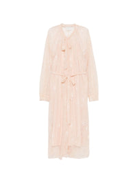 FORTE FORTE CHANTILLY LACE BOW-TIE DRESS