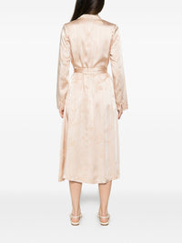 FORTE FORTE JACQUARD WRAP DRESS