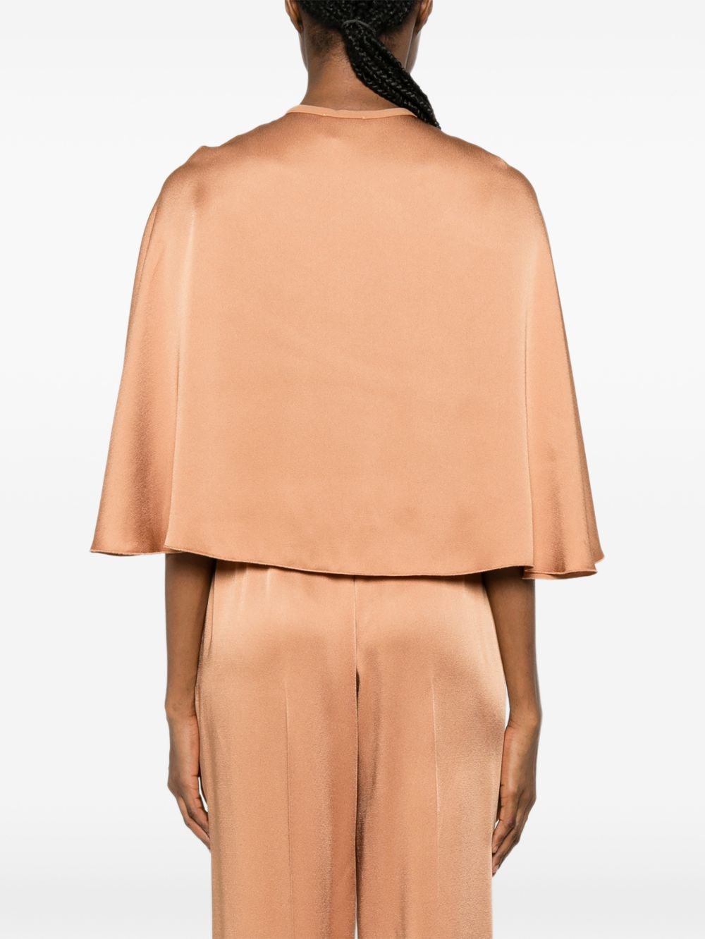 FORTE FORTE SATIN CAPE