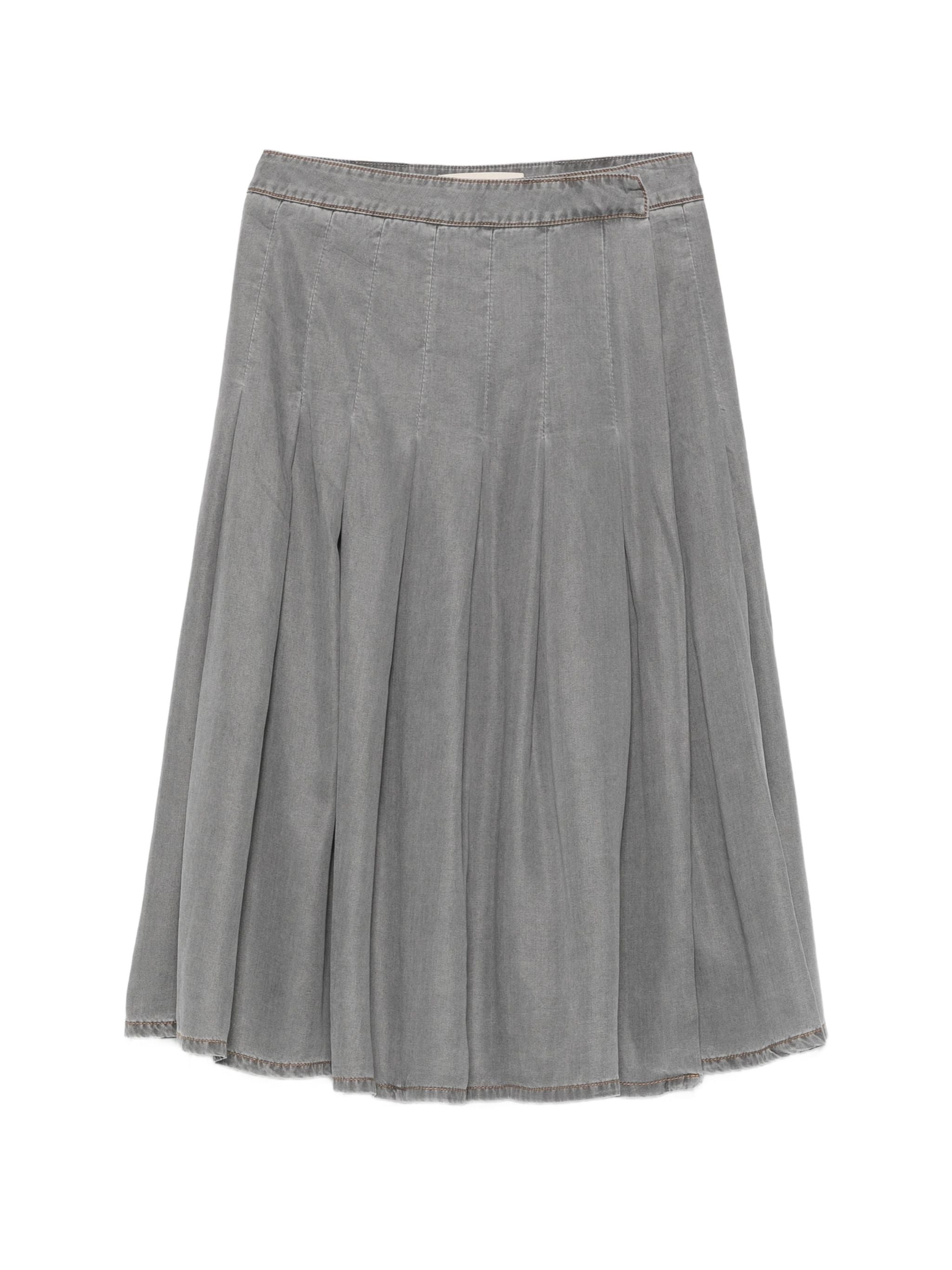 SEMICOUTURE PLEATED SKIRT