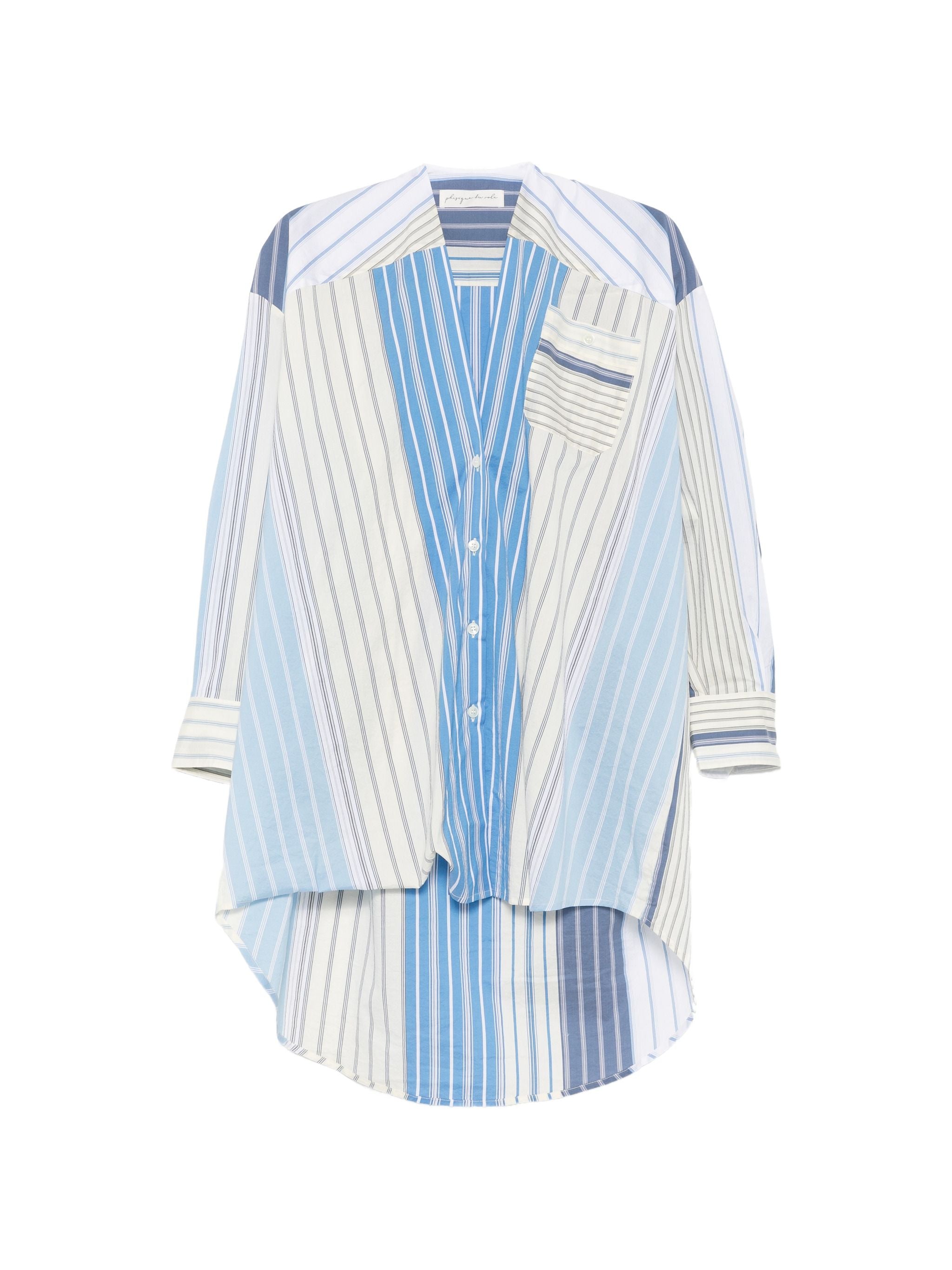 PHISIQUE DU ROLE PATCHWORK SHIRT