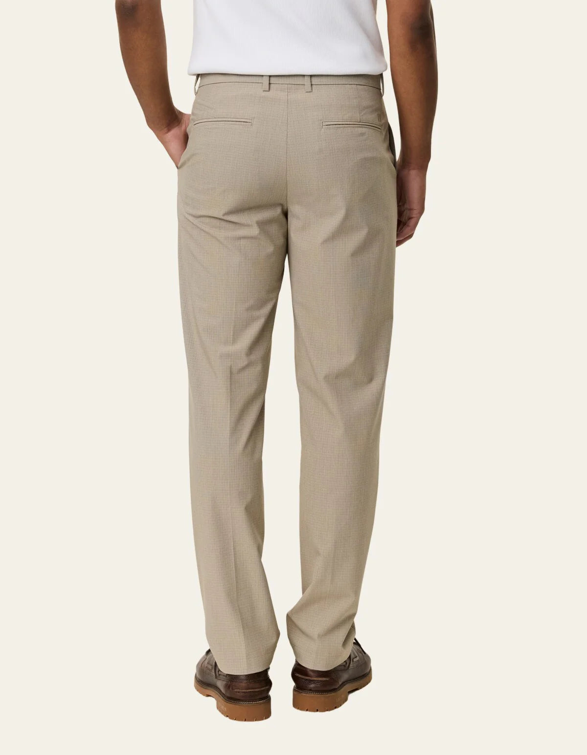 LES DEUX COMO REG MINI CHECK PANTS