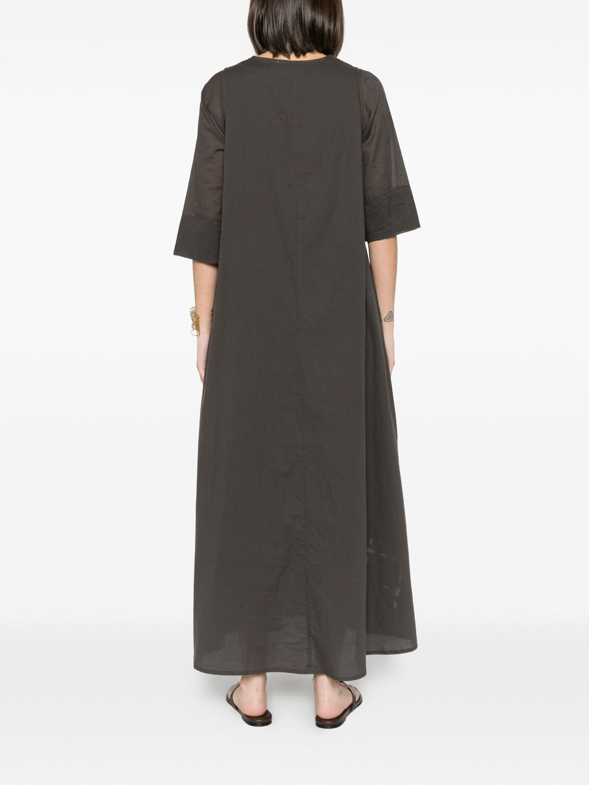 WHYCI MILANO BRODERIE ANGLAISE DRESS