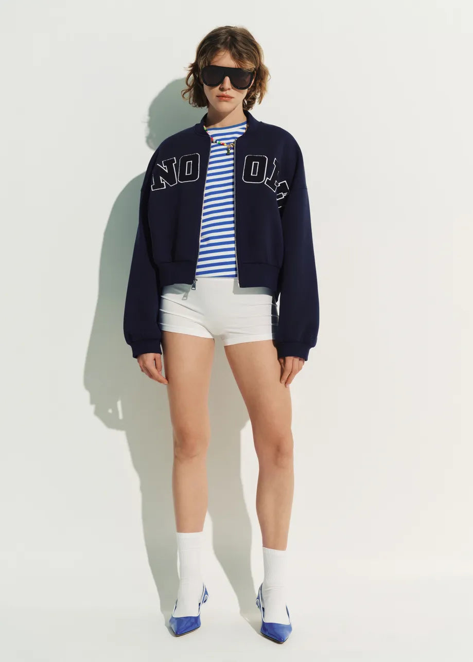 ESSENTIEL ANTWERP JILNIUS SCUBA JERSEY BOMBER