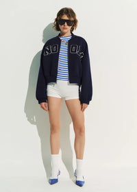ESSENTIEL ANTWERP JILNIUS SCUBA JERSEY BOMBER
