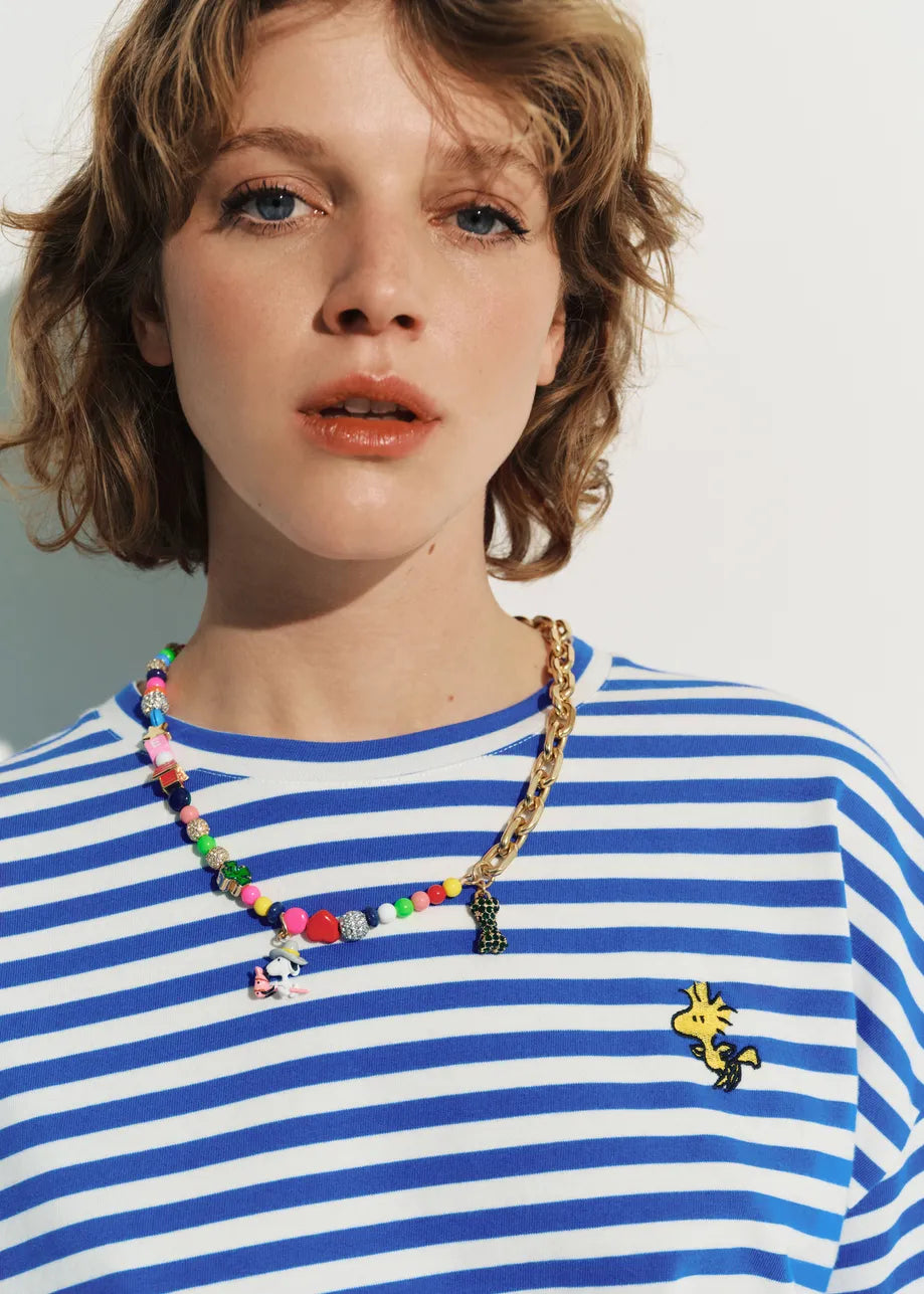 ESSENTIEL ANTWERP JATSU SNOOPY CHARMS NECKLACE