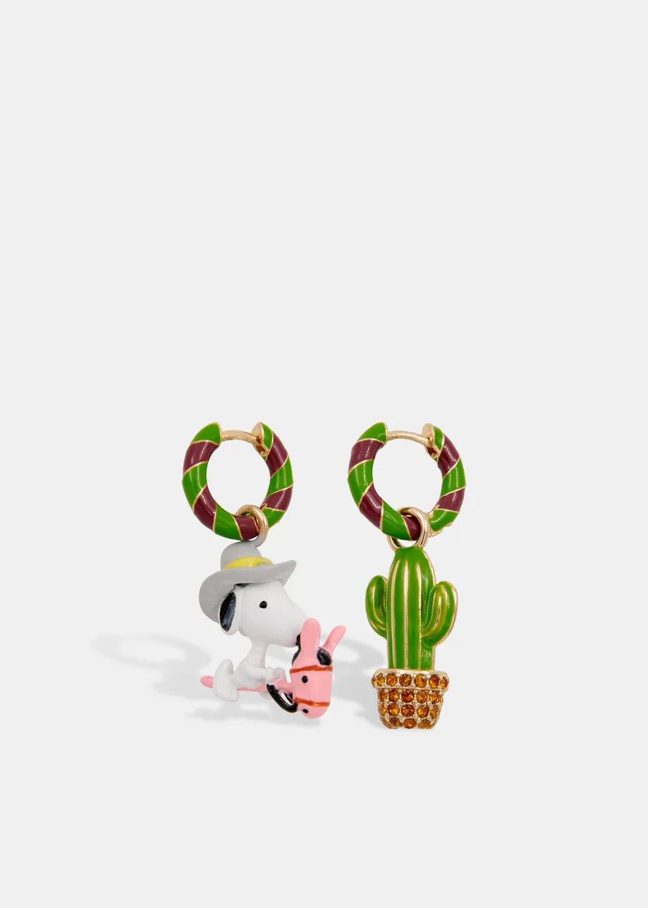 ESSENTIEL ANTWERP JAMINA EARRINGS WITH CHARMS
