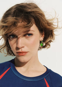 ESSENTIEL ANTWERP JAMINA EARRINGS WITH CHARMS