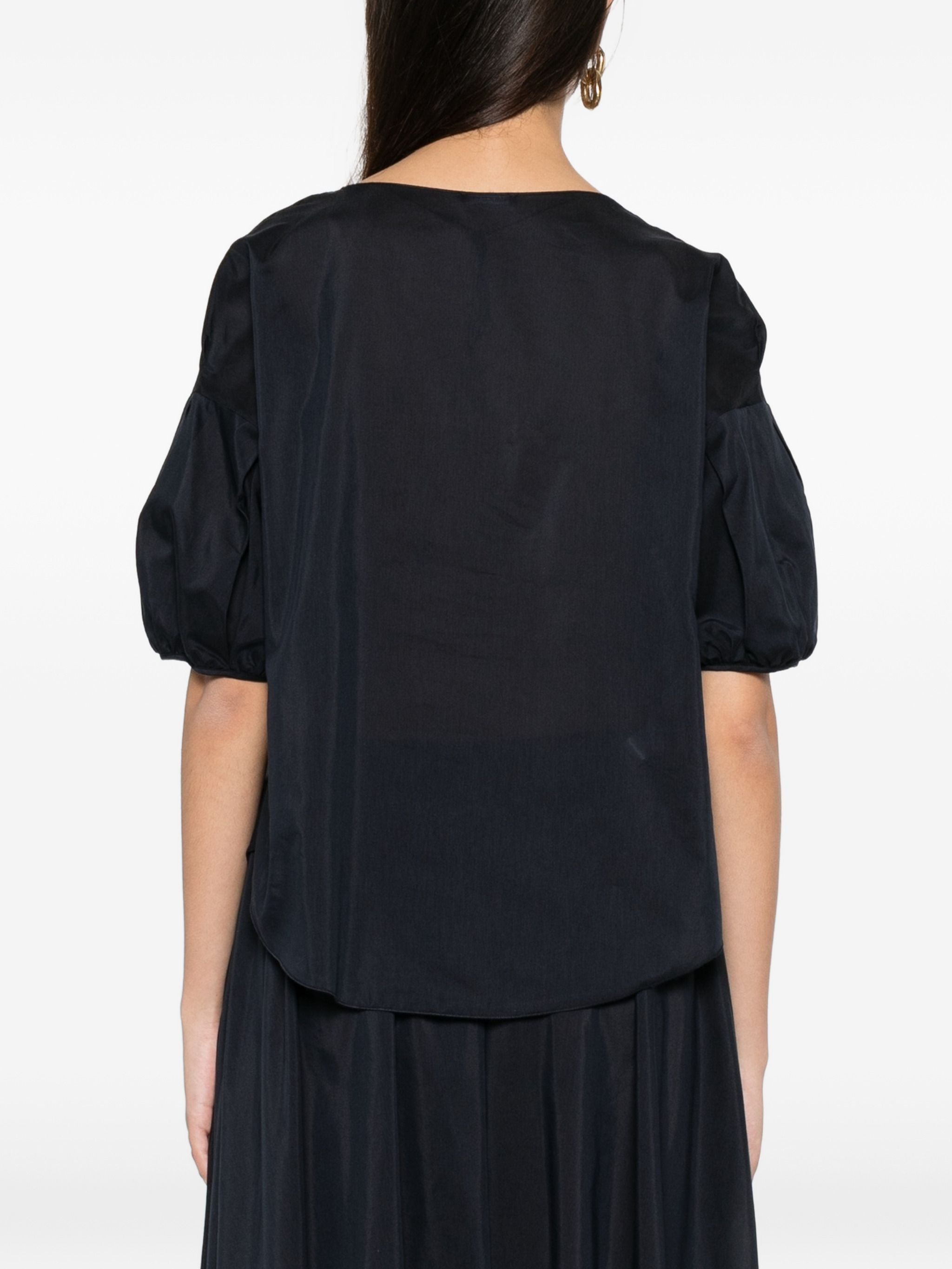 SUSANNE BOMMER PUFF SLEEVE BLOUSE