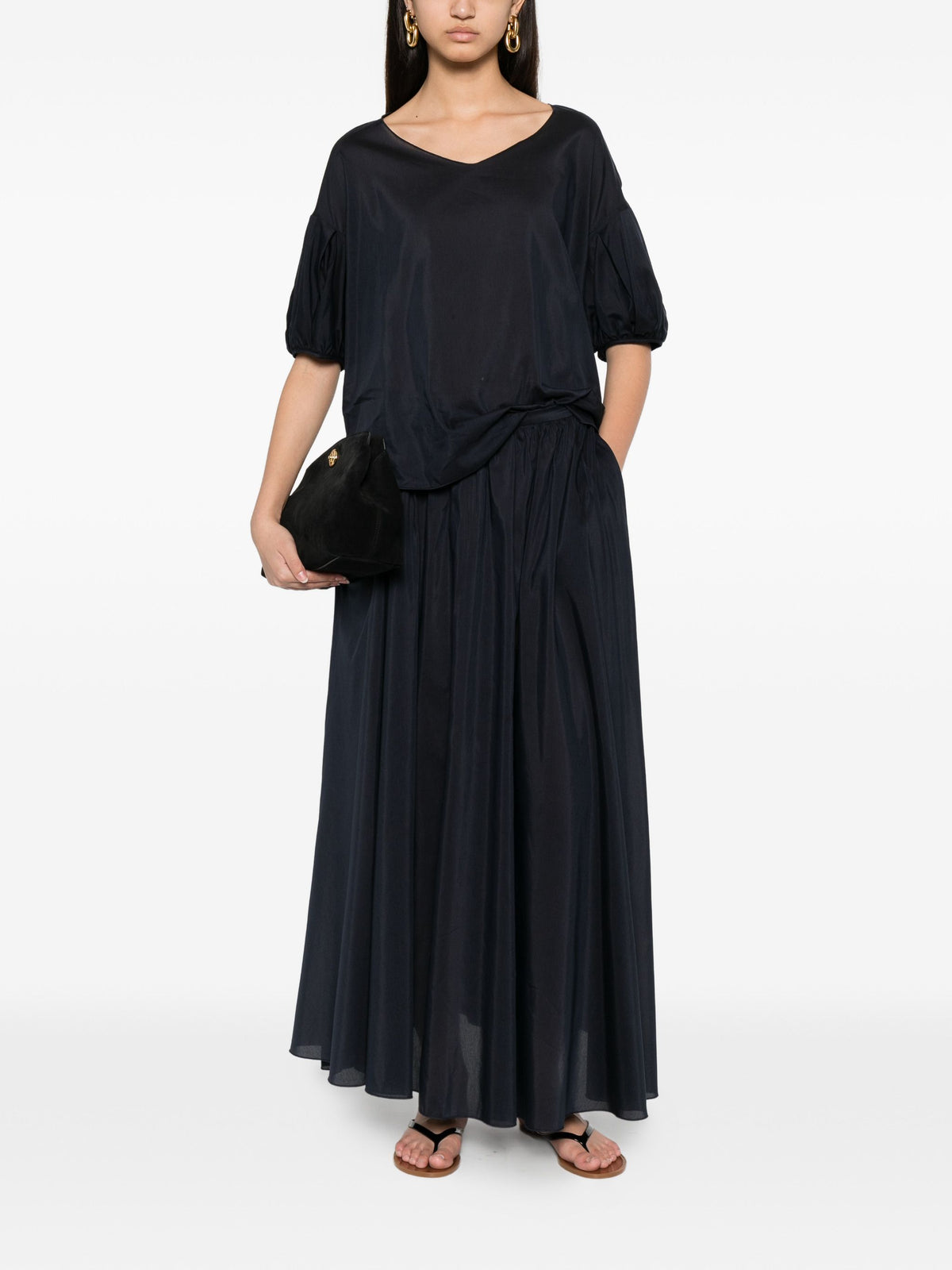 SUSANNE BOMMER PUFF SLEEVE BLOUSE