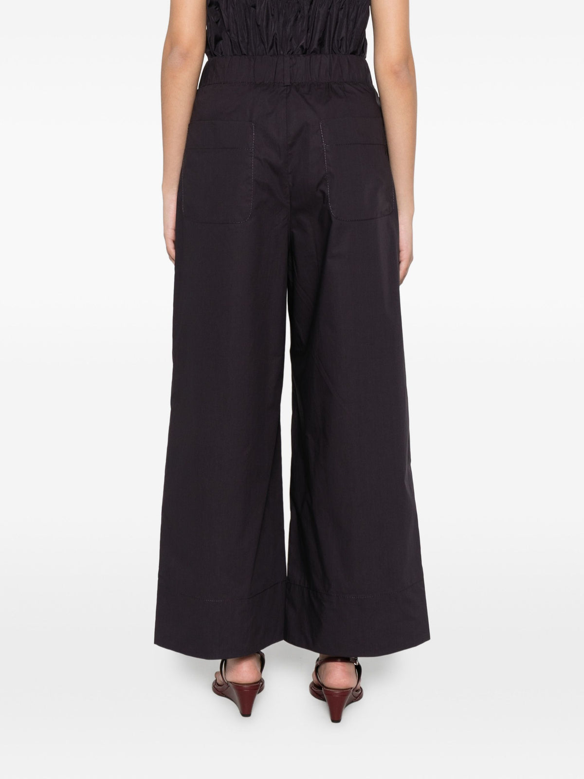 SUSANNE BOMMER WIDE LEG TROUSERS