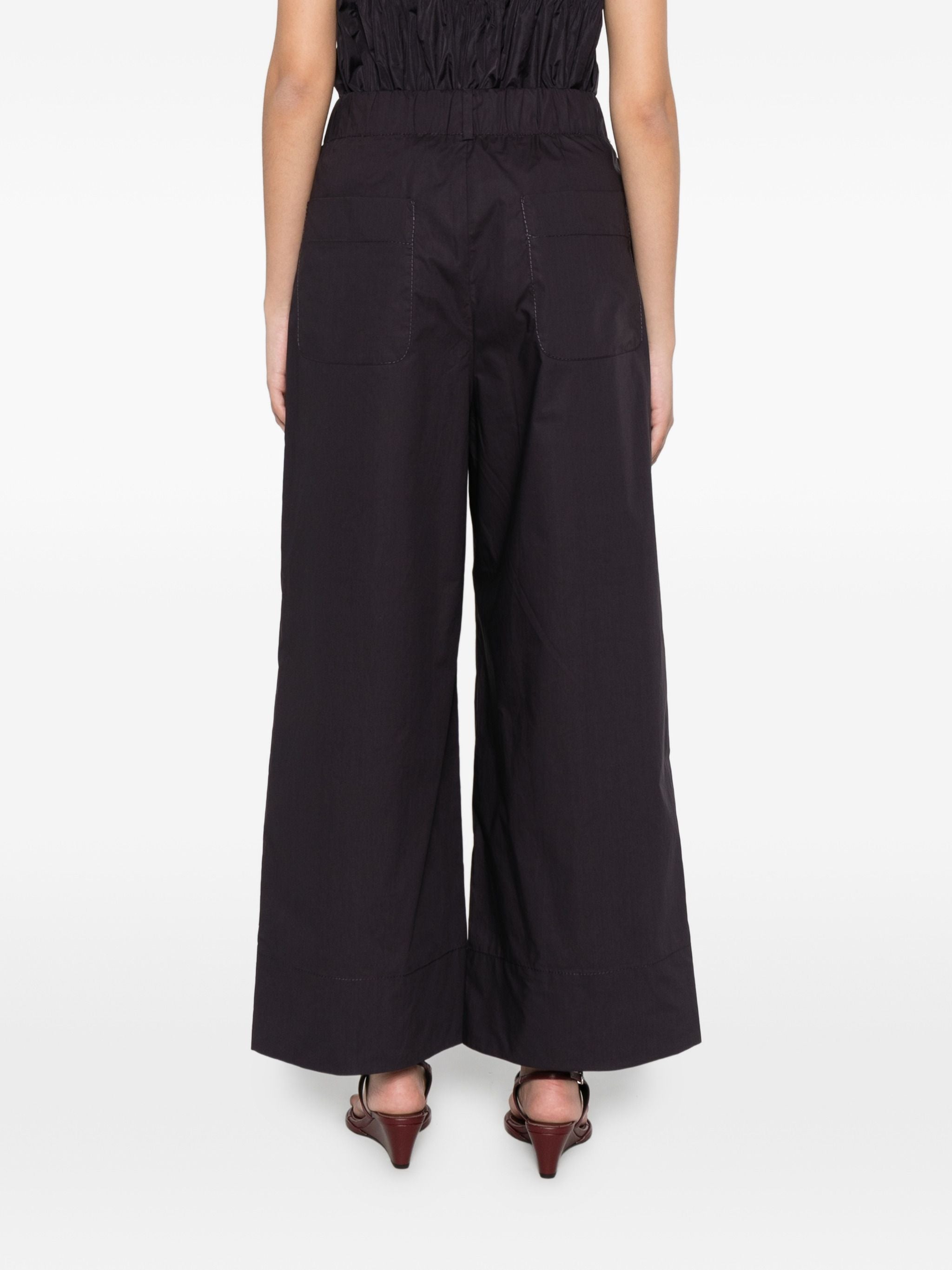 SUSANNE BOMMER WIDE LEG TROUSERS