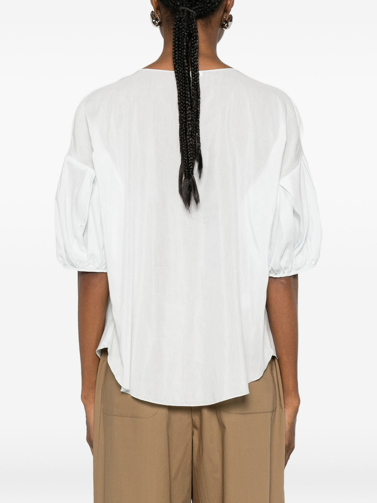SUSANNE BOMMER PUFF SLEEVE BLOUSE