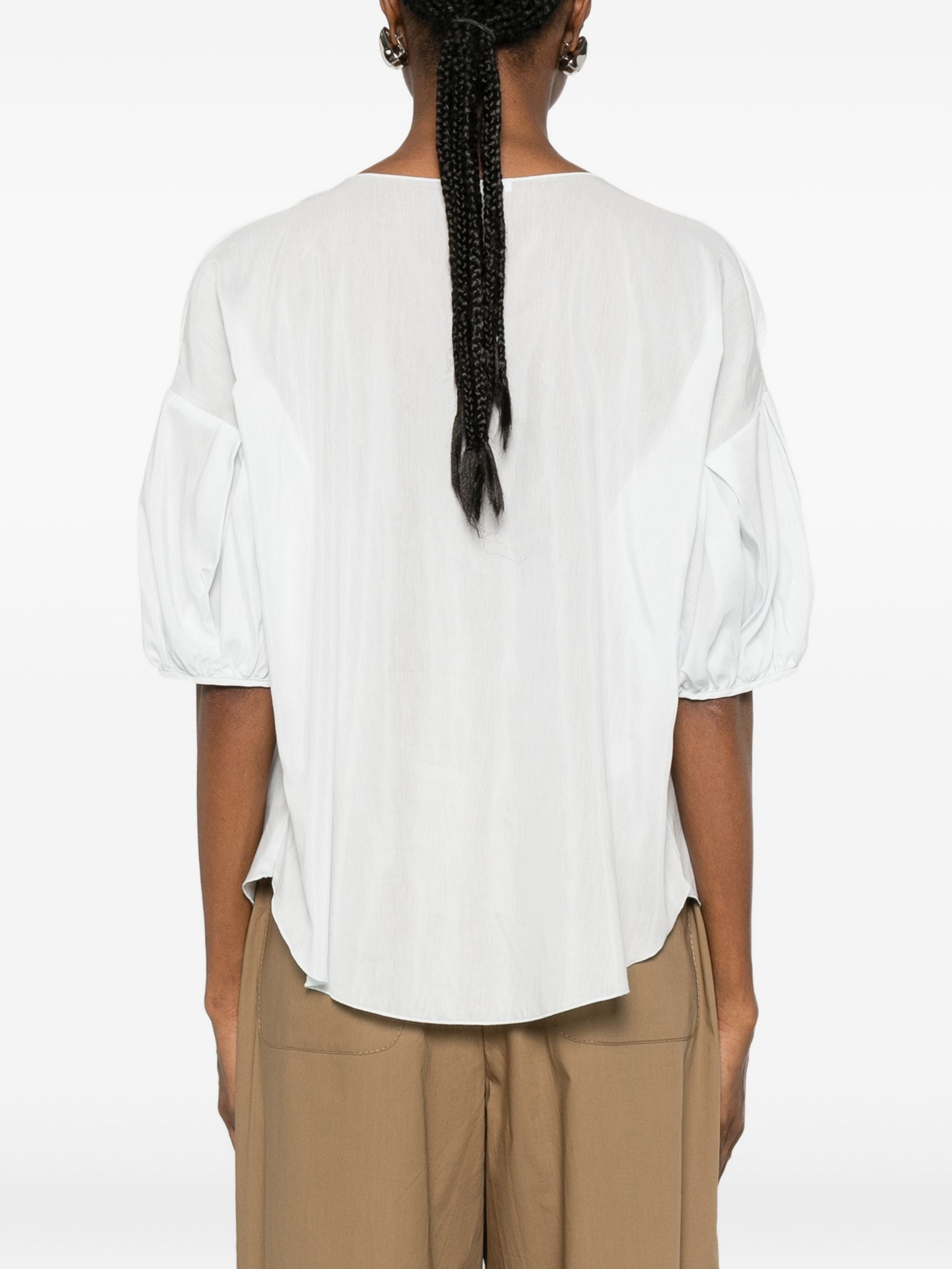 SUSANNE BOMMER PUFF SLEEVE BLOUSE